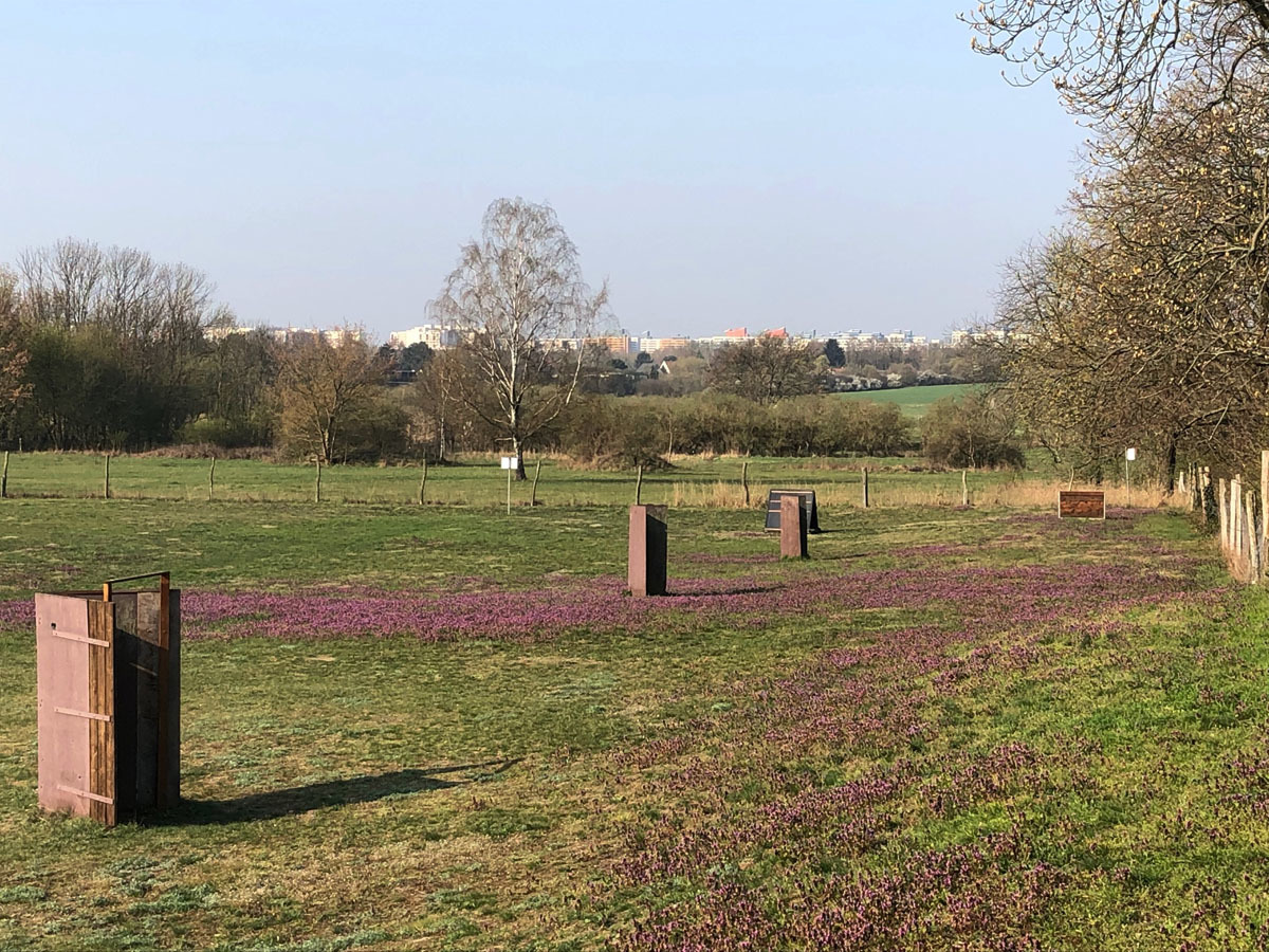 … unser Hundeplatz im Frühling – hier lässt es sich prima üben. © OG Pankow