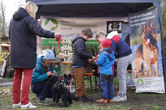 Informationsstand Rund um den Deutschen Schäferhund